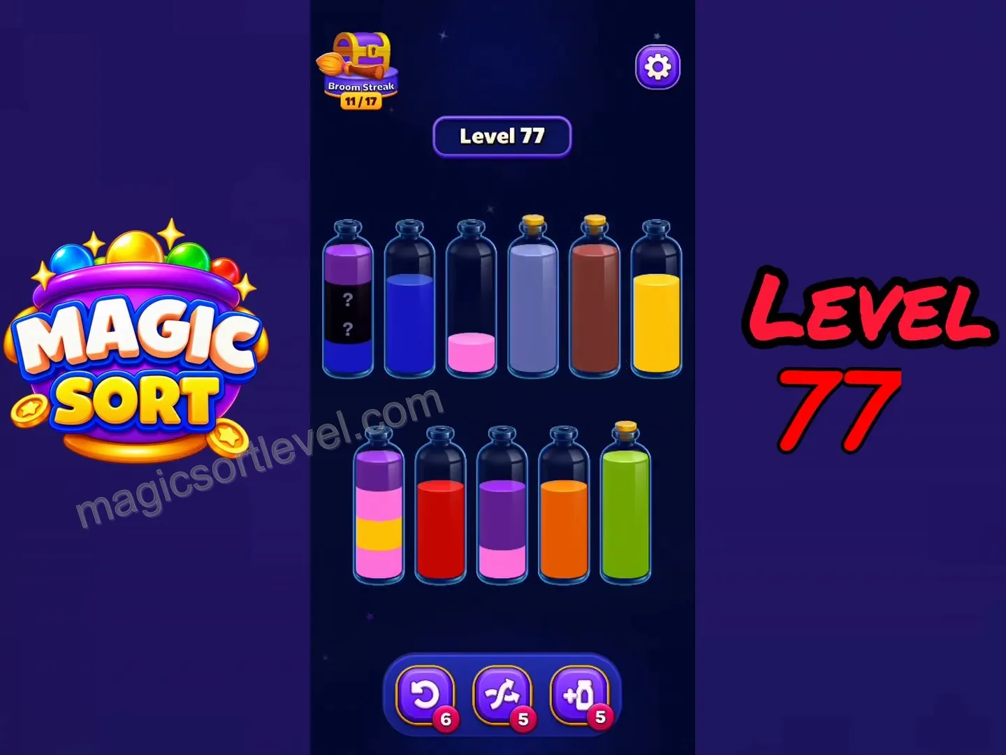 Manage Mixed Color Tubes
