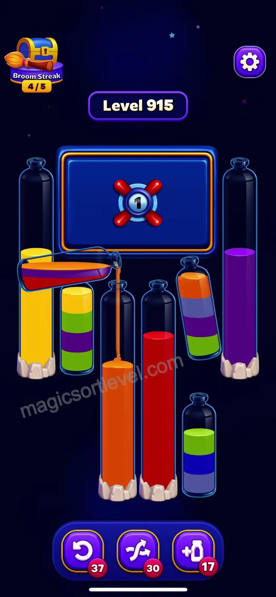 Utilize Empty Tubes for Sorting