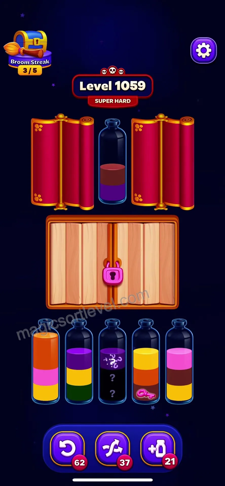 Opening Color Sorting Priority