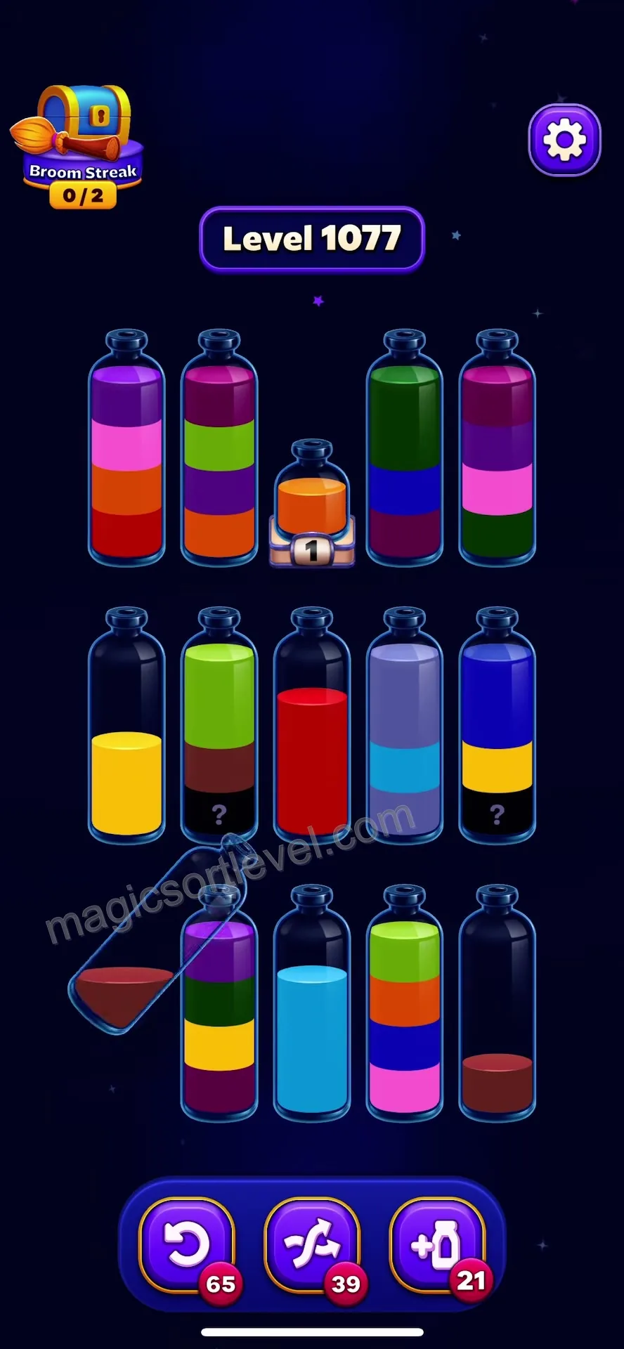 Manage Mixed Color Stacks
