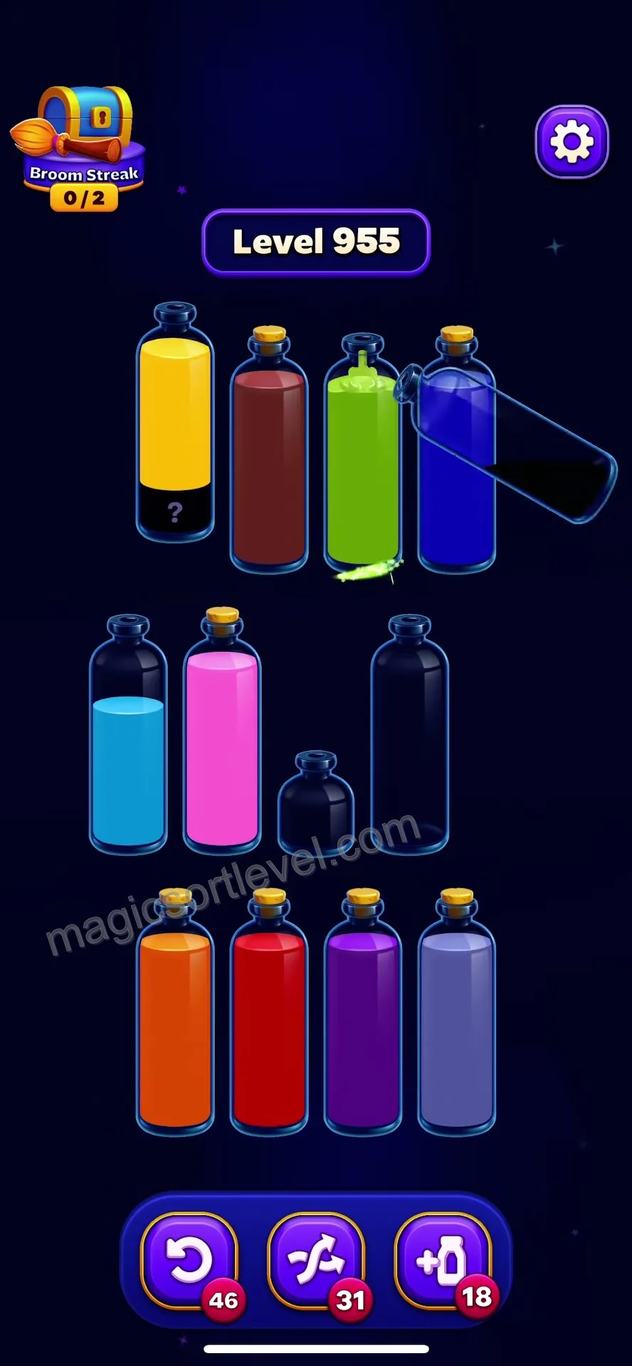 Breakthrough Final Bottle Sorting