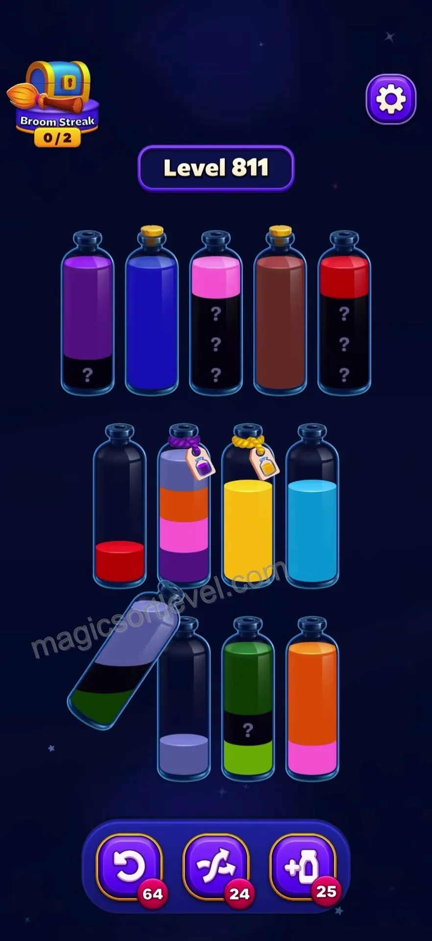 Handle Mystery Question Mark Tubes