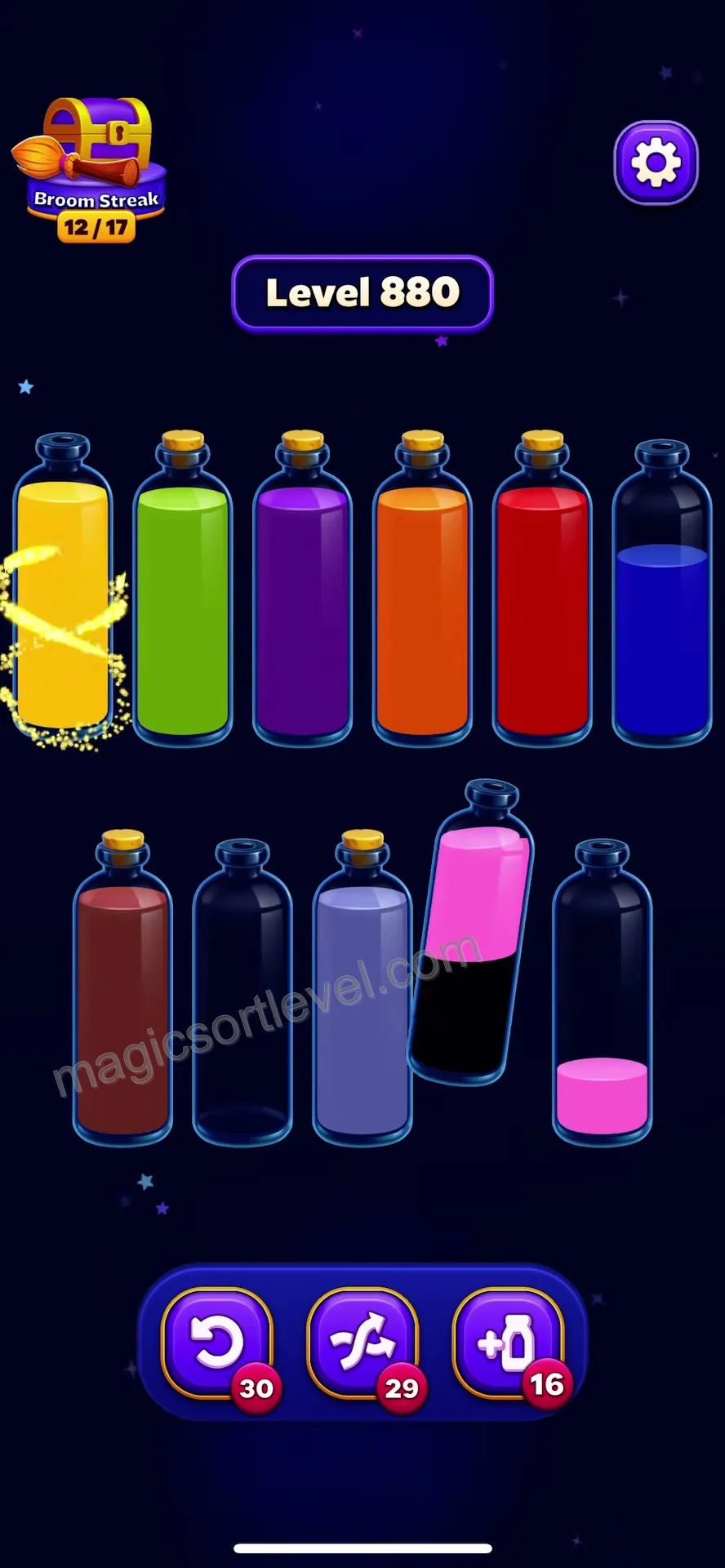 Final Sorting and Empty Tube Clearing