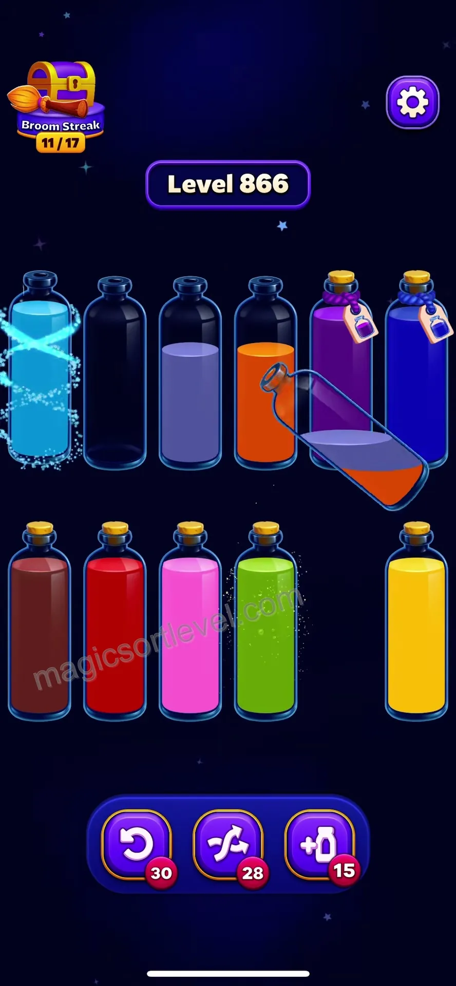 Consolidate Final Colors and Empty Tubes