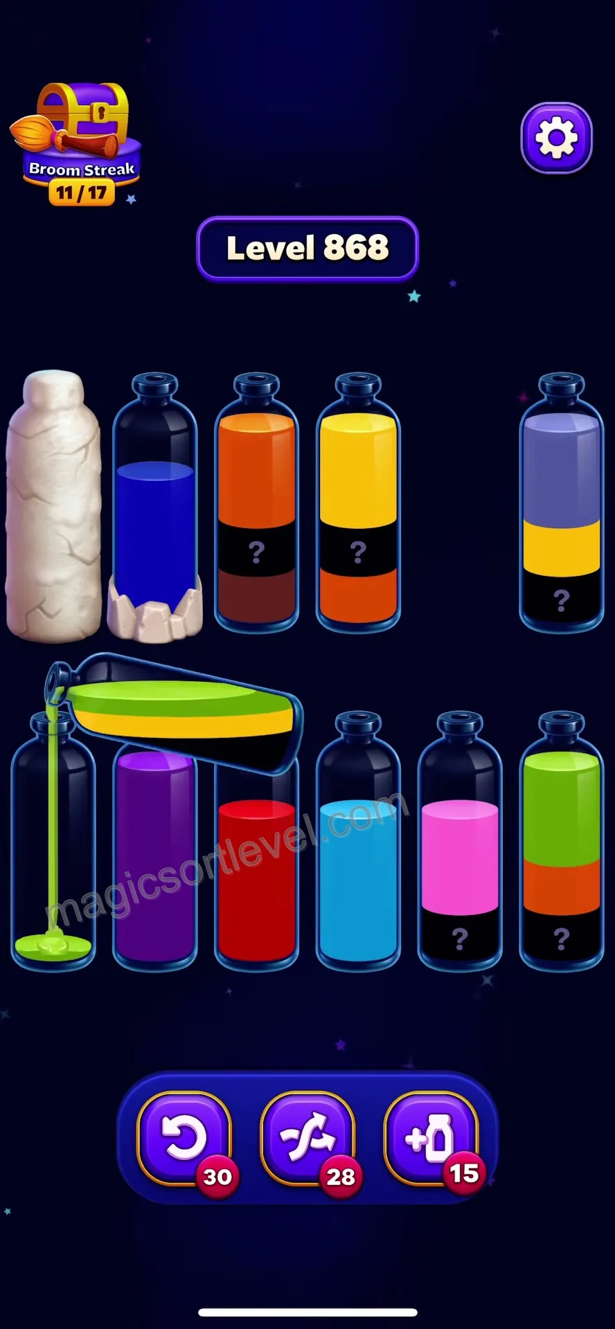 Manage Unknown Question-Mark Colors