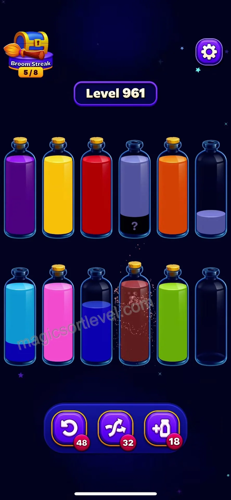 Consolidate final color tubes
