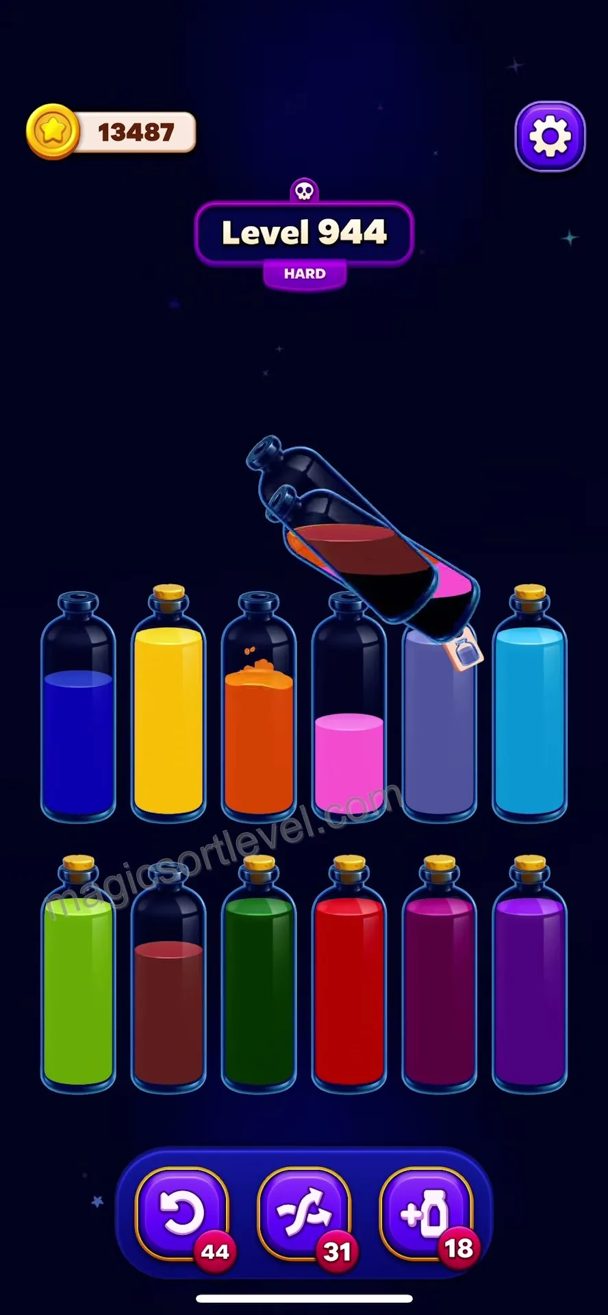 Final Color Sorting and Cleanup