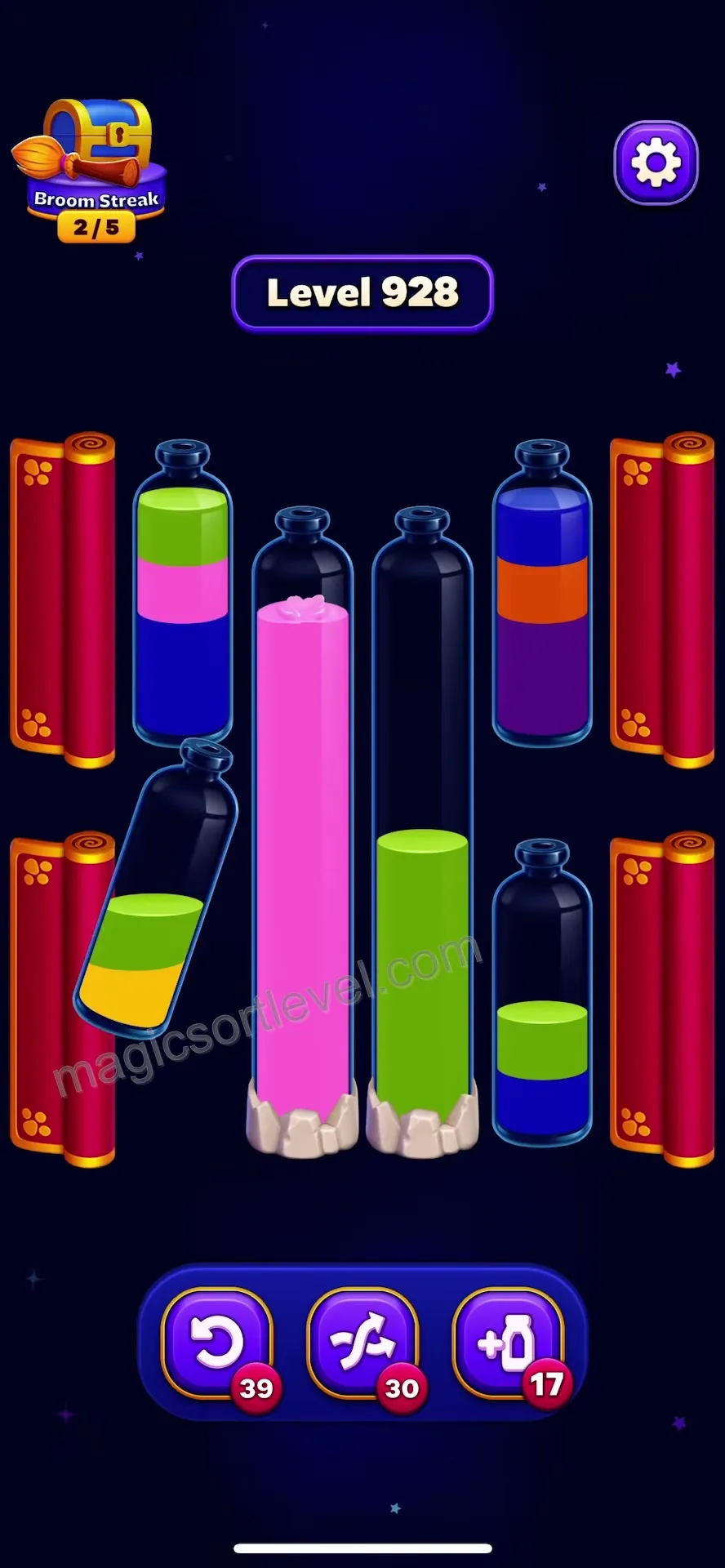 Utilize Large Central Tubes