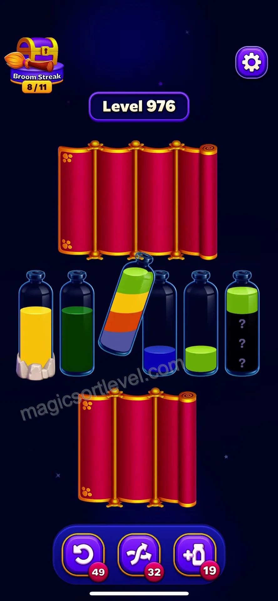 Clear and consolidate primary colors