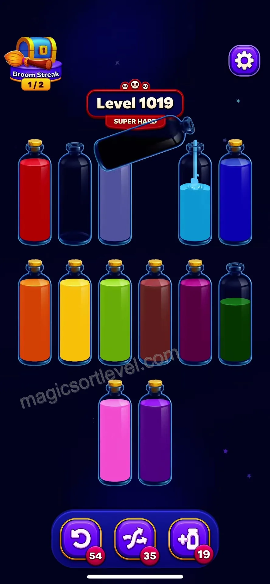 Merge Remaining Bottom Colors