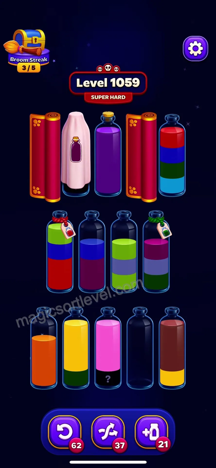 Mystery Vial Management