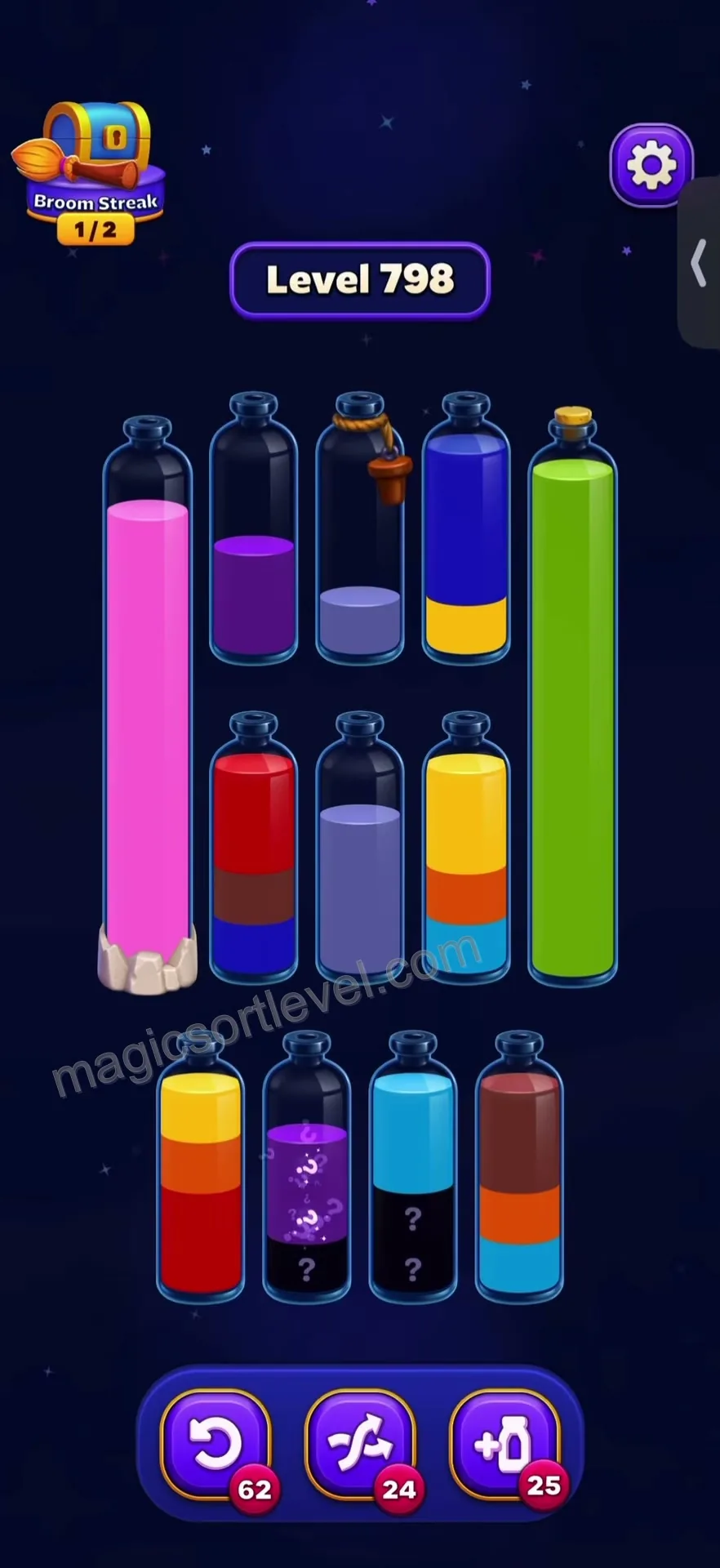 Manage Mystery and Mixed Tubes