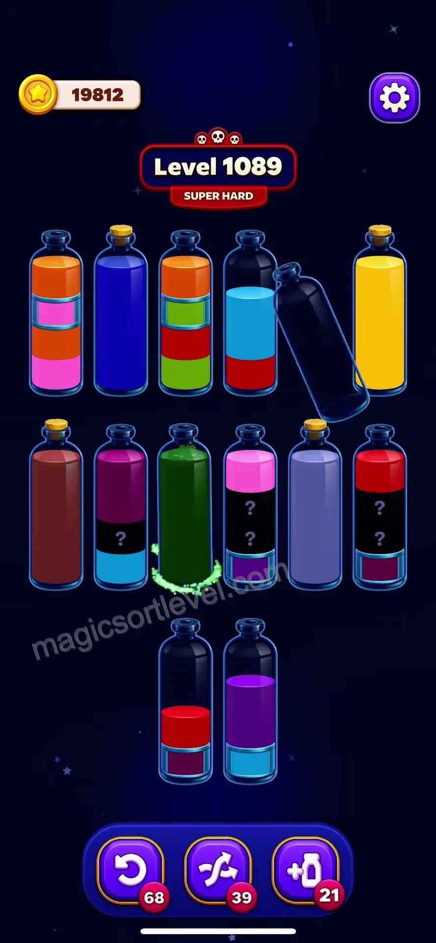 Manage Mixed Color Layers