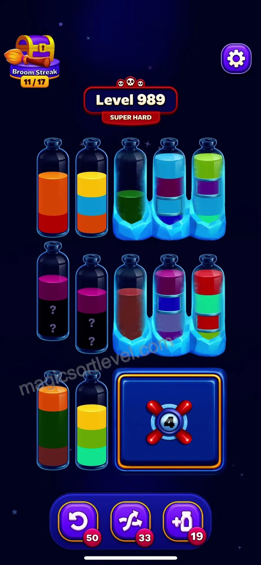 Clear initial matching layers