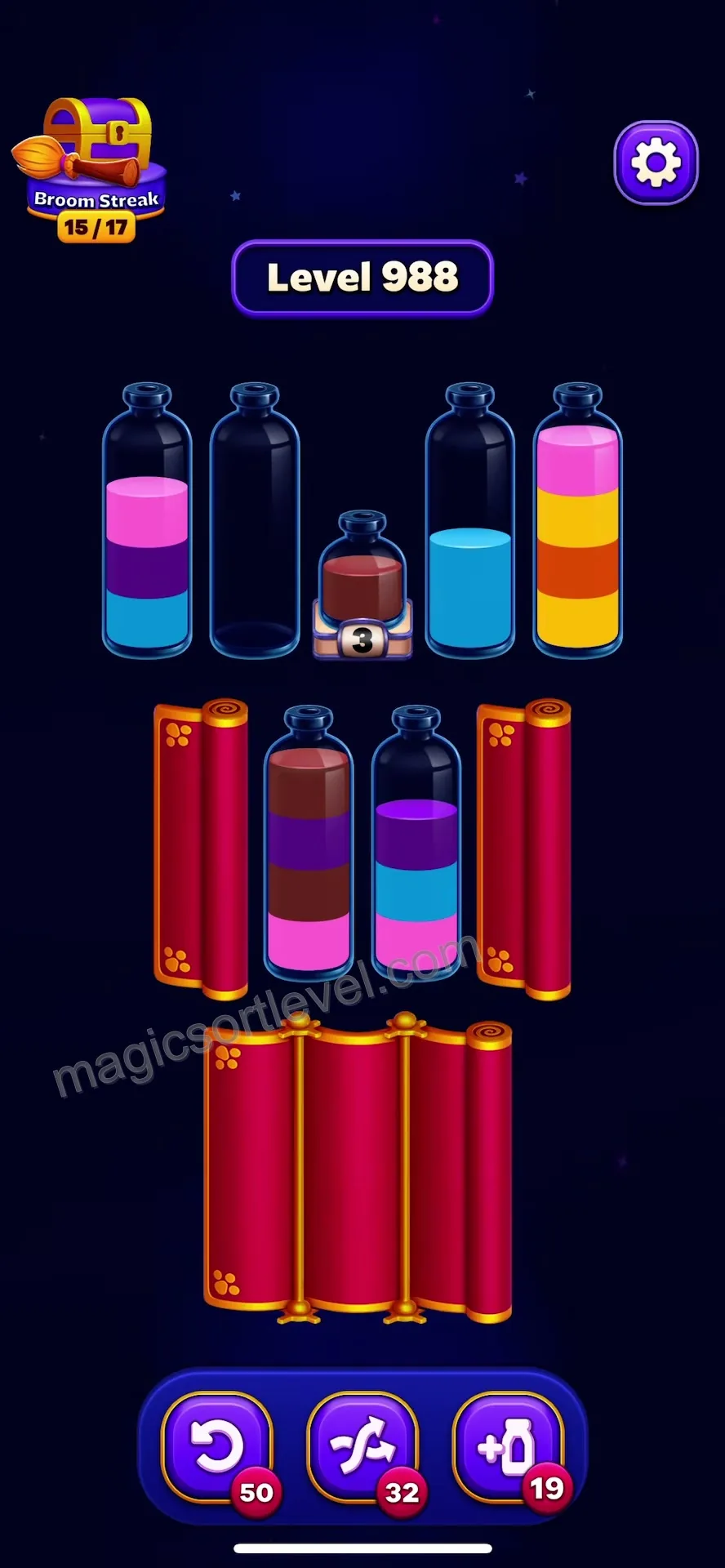 Clear Top-Left Space
