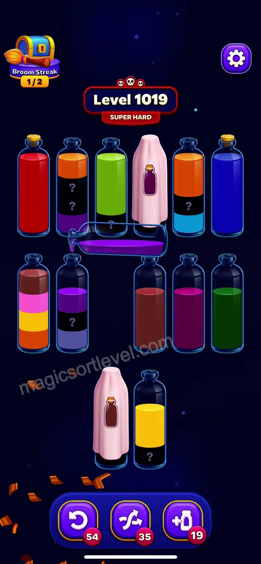Manage Mystery Liquids and Empty Bottles