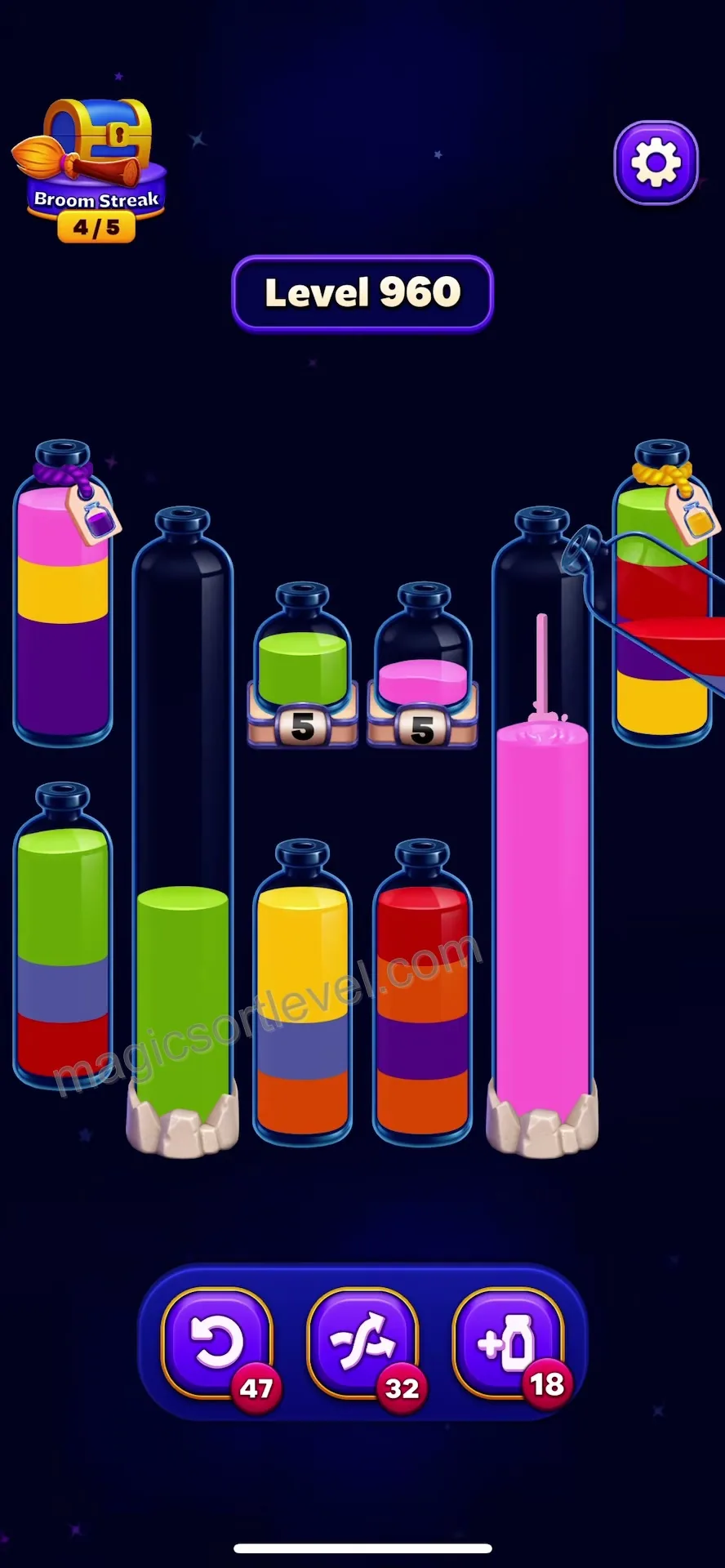 Clear Top Single Colors First