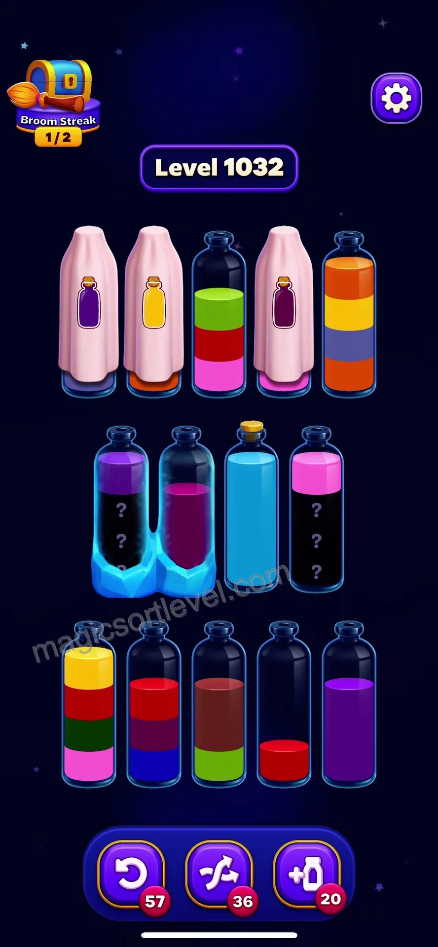 Clear Top-to-Bottom Mystery Tubes