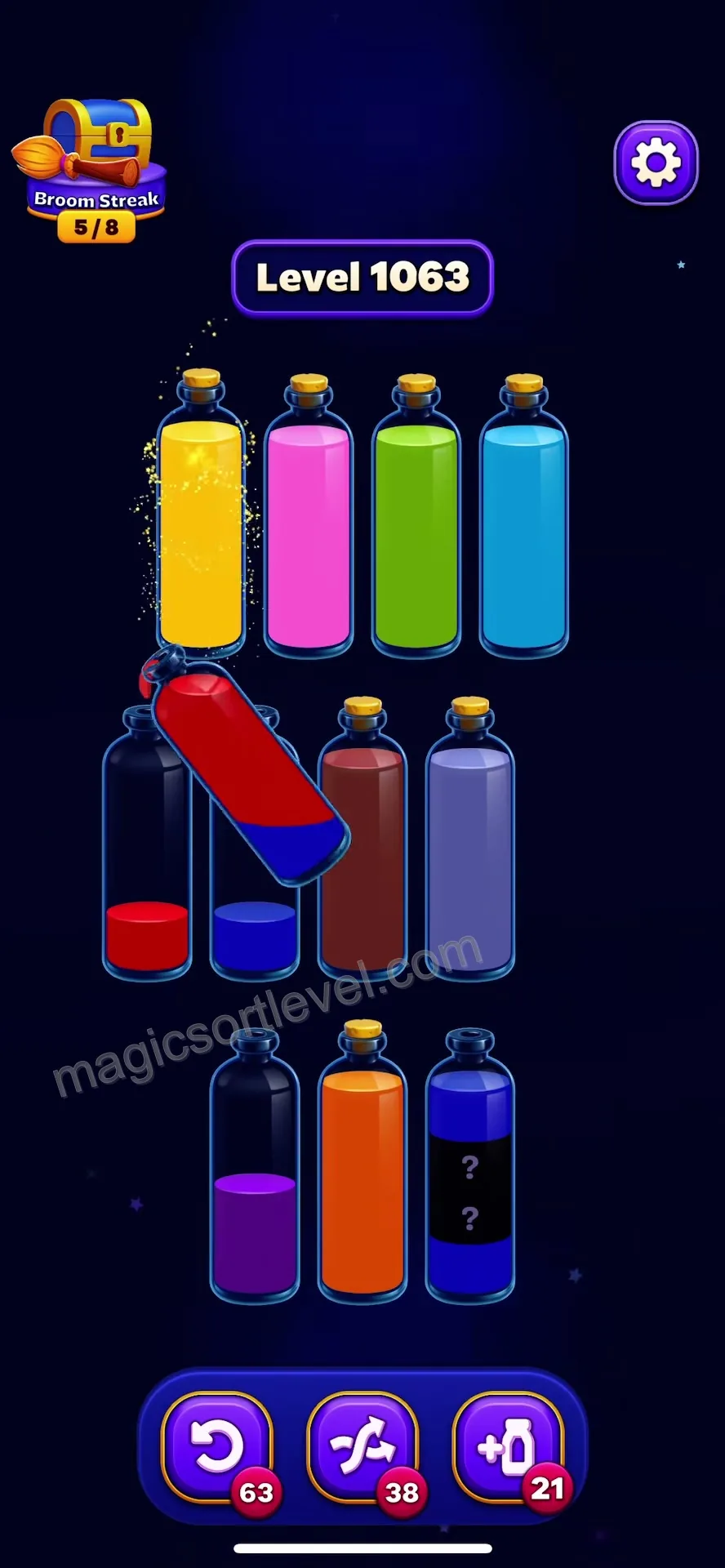 Consolidating final primary colors