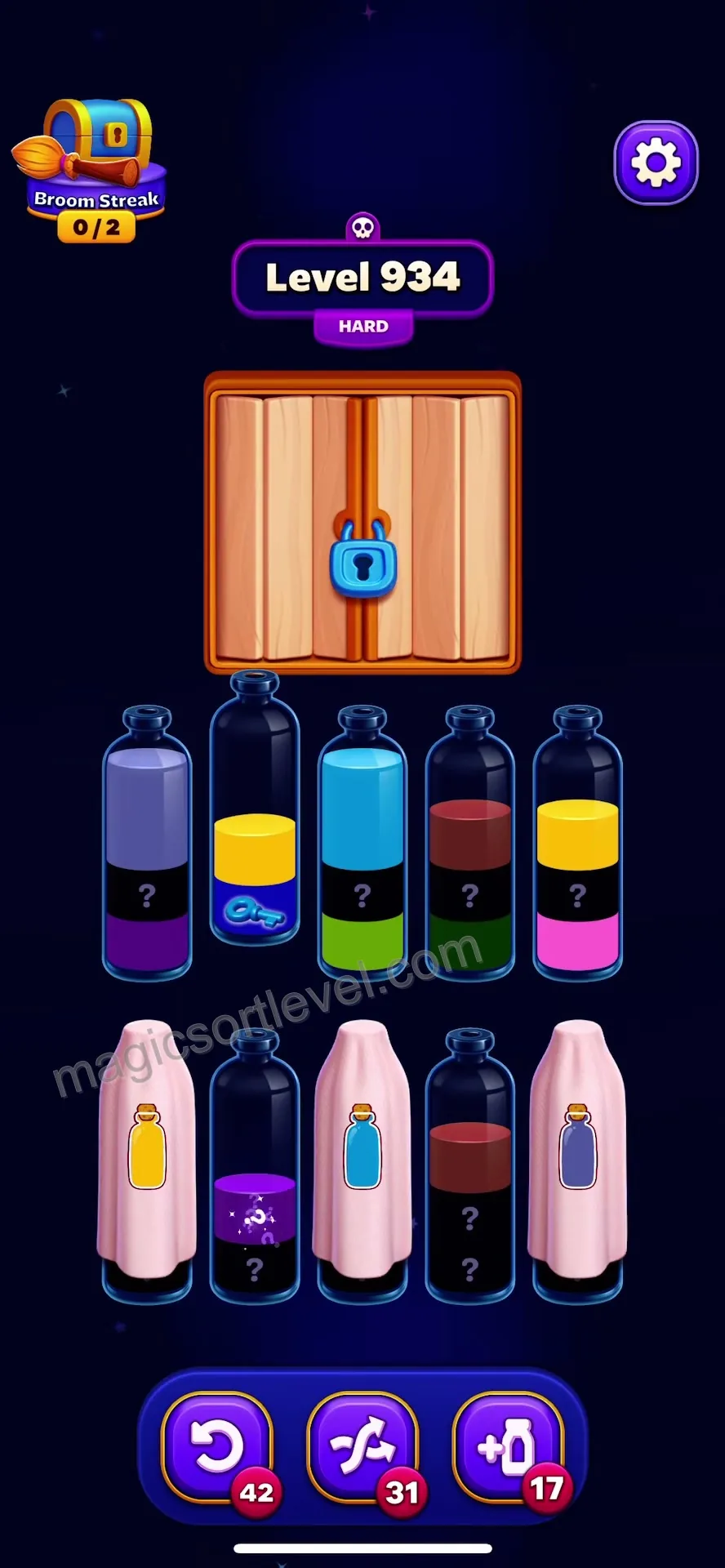 Clear initial matching layers