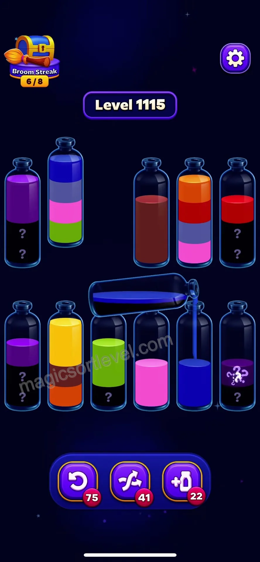 Manage Limited Empty Bottles