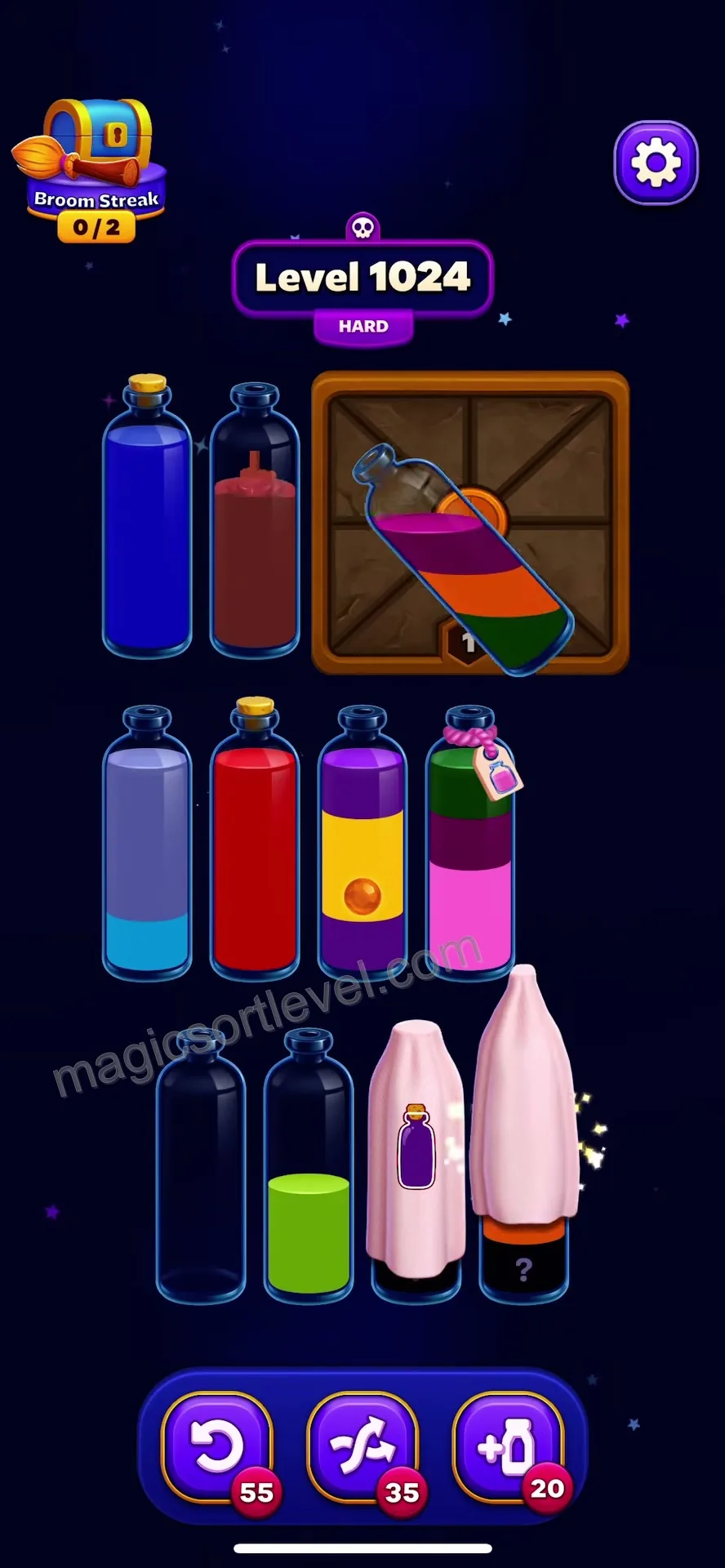 Manage Mystery Question Mark Slots