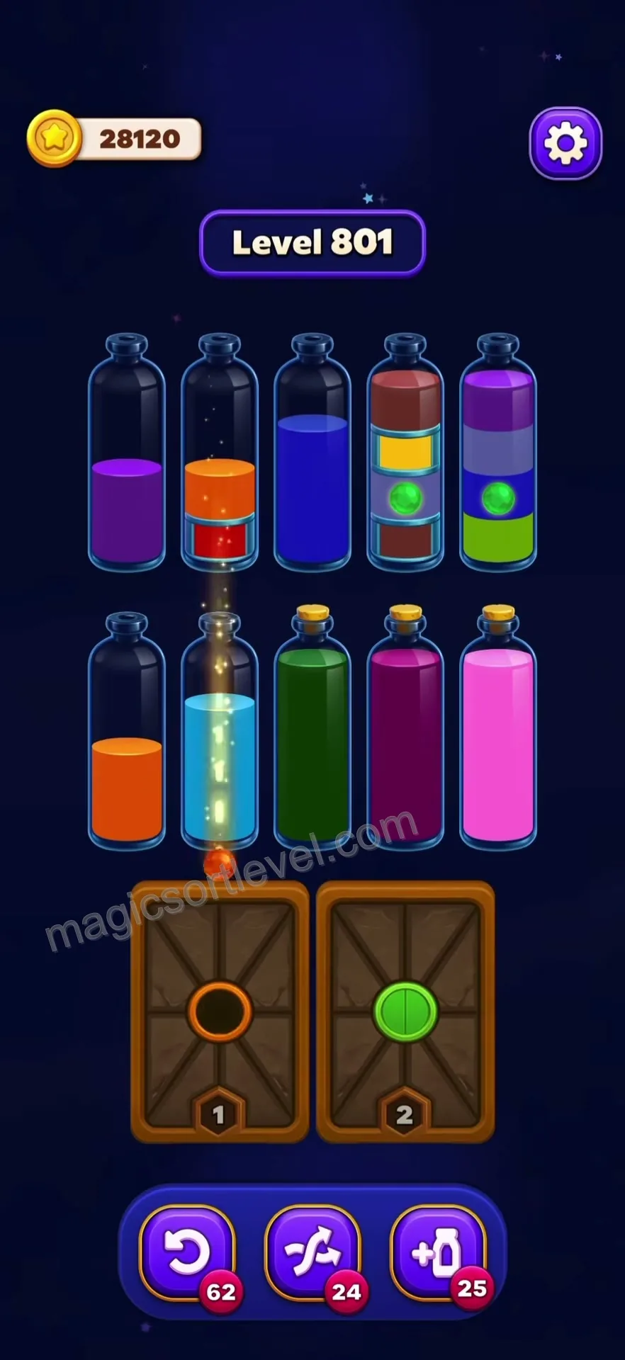 Manage Mystery Question Tubes