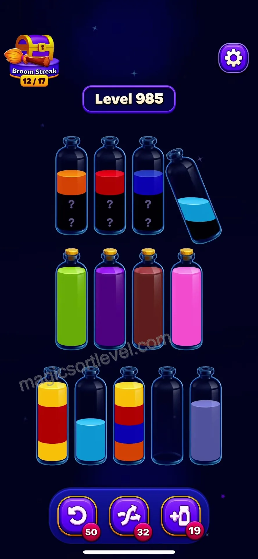 Manage Mixed Color Layers