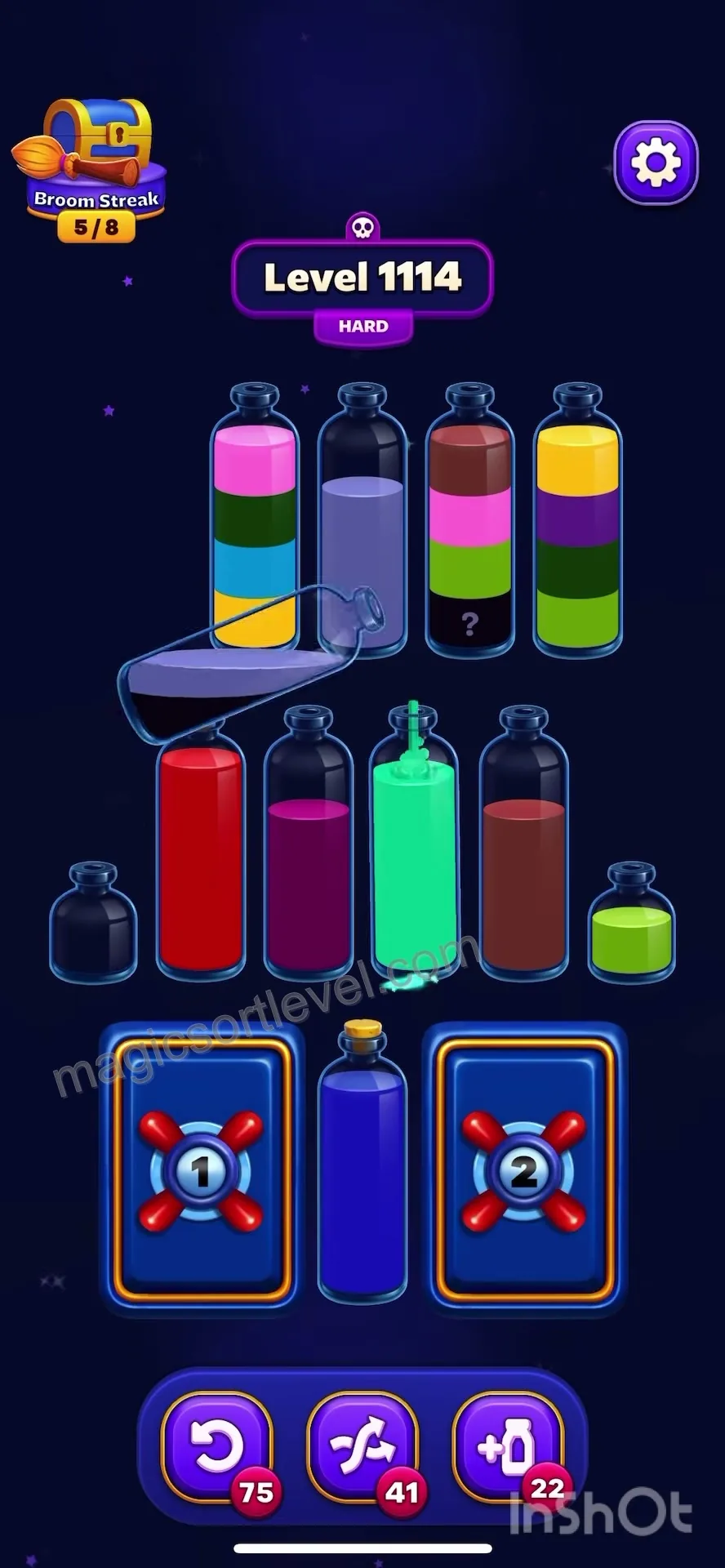 Manage Question Mark Tubes