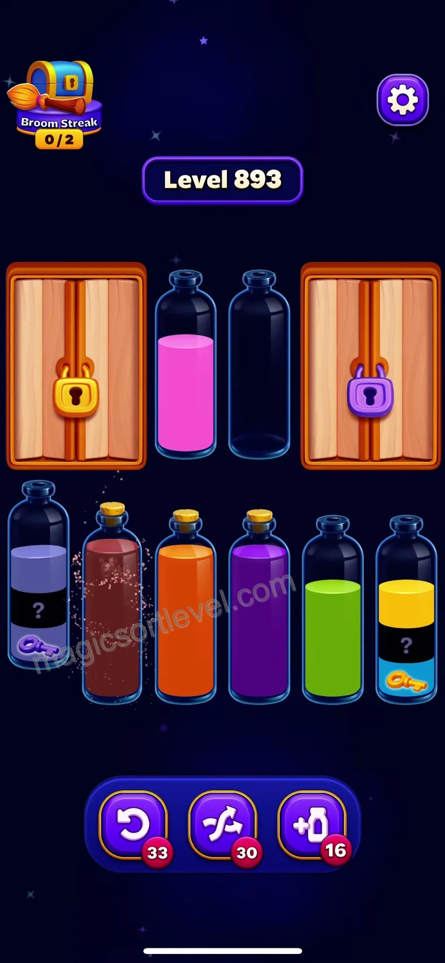 Manage Mystery Blockers and Trapped Colors