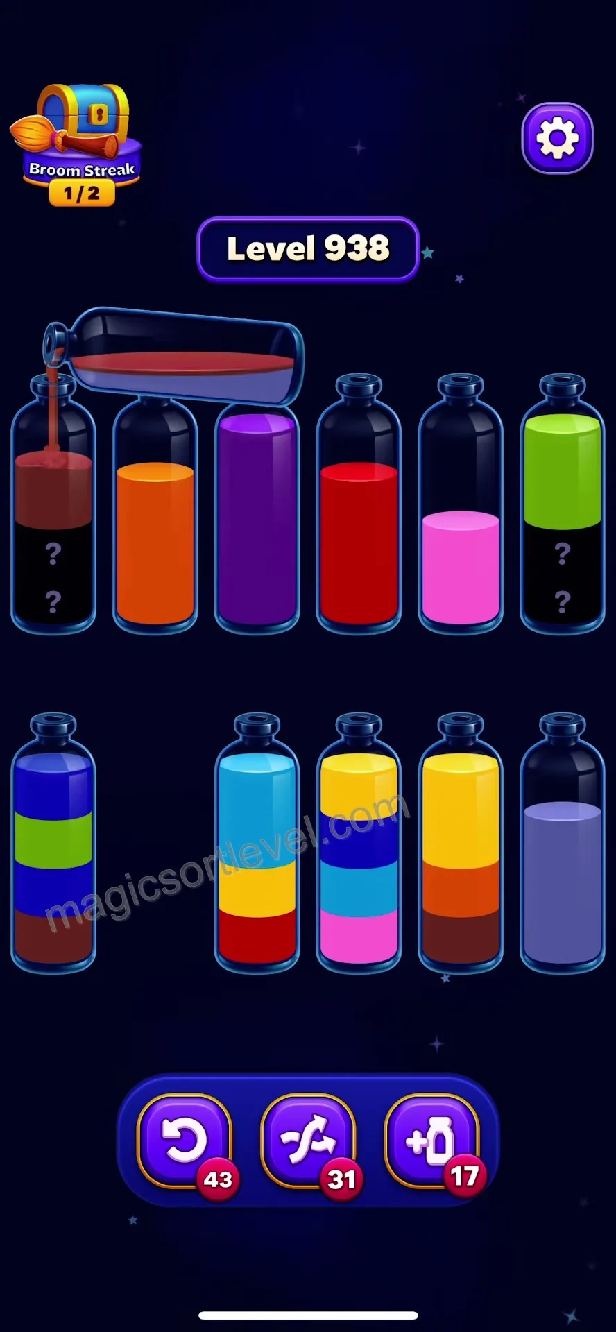 Managing Hidden Question-Mark Layers