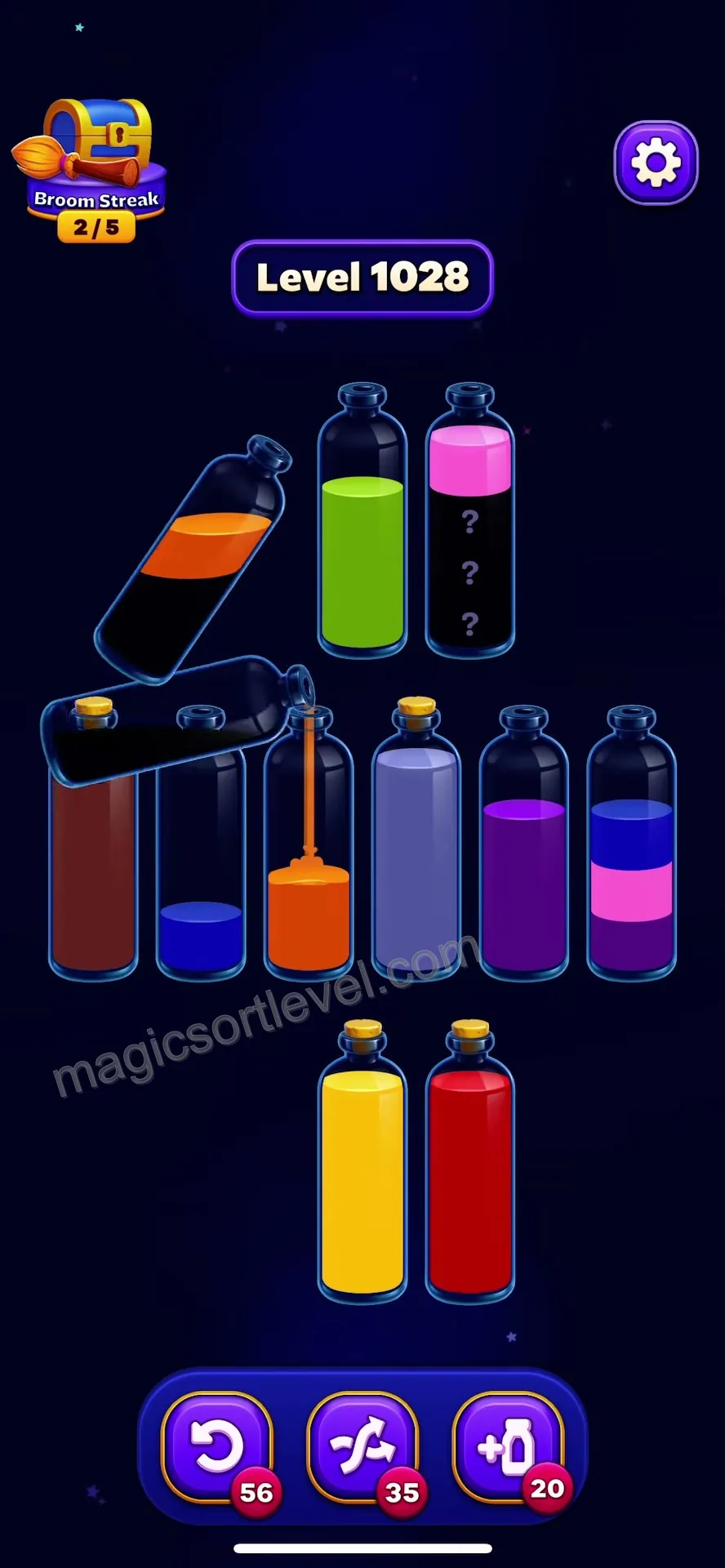 Avoid Bottlenecks with Mixed Colors