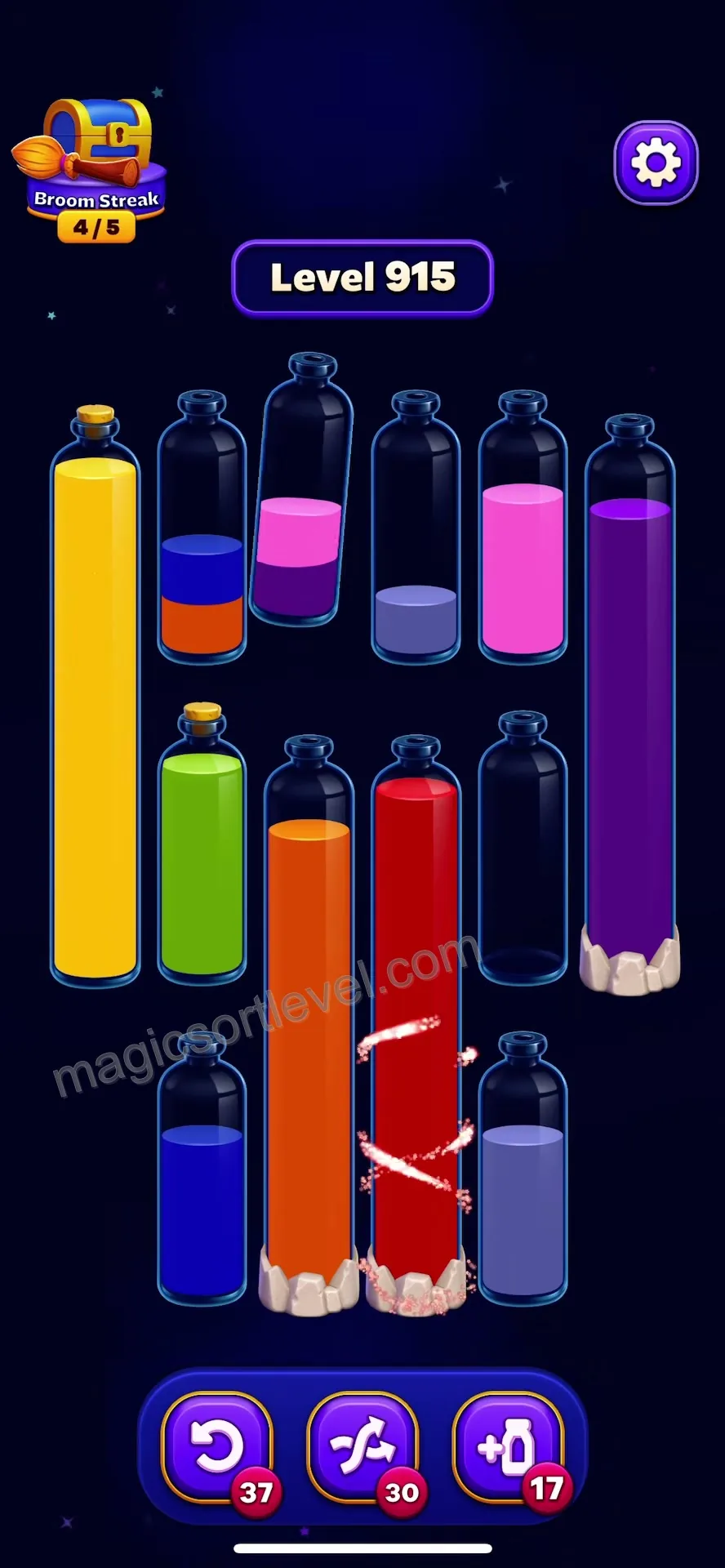 Unlocking Final Bottles