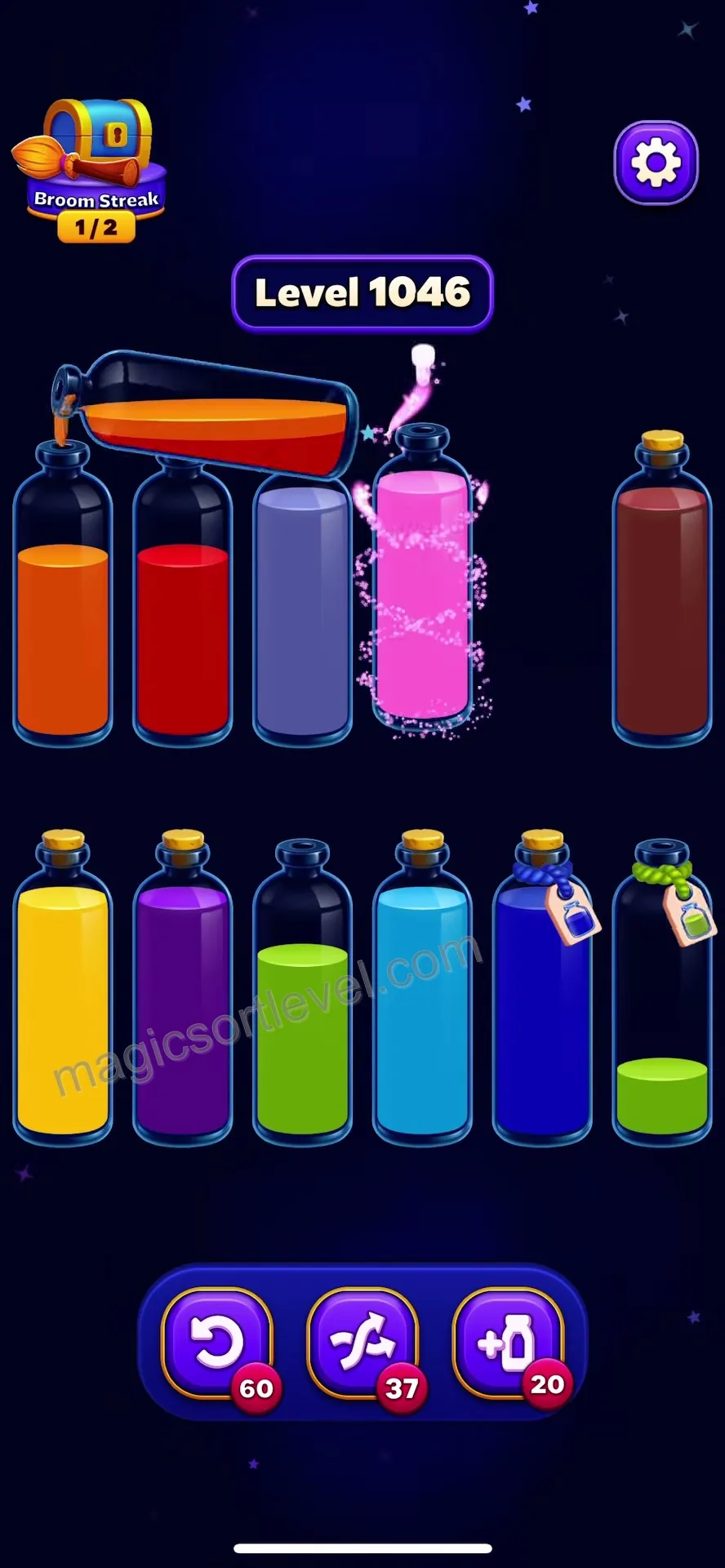 Final Color Sorting and Cleanup