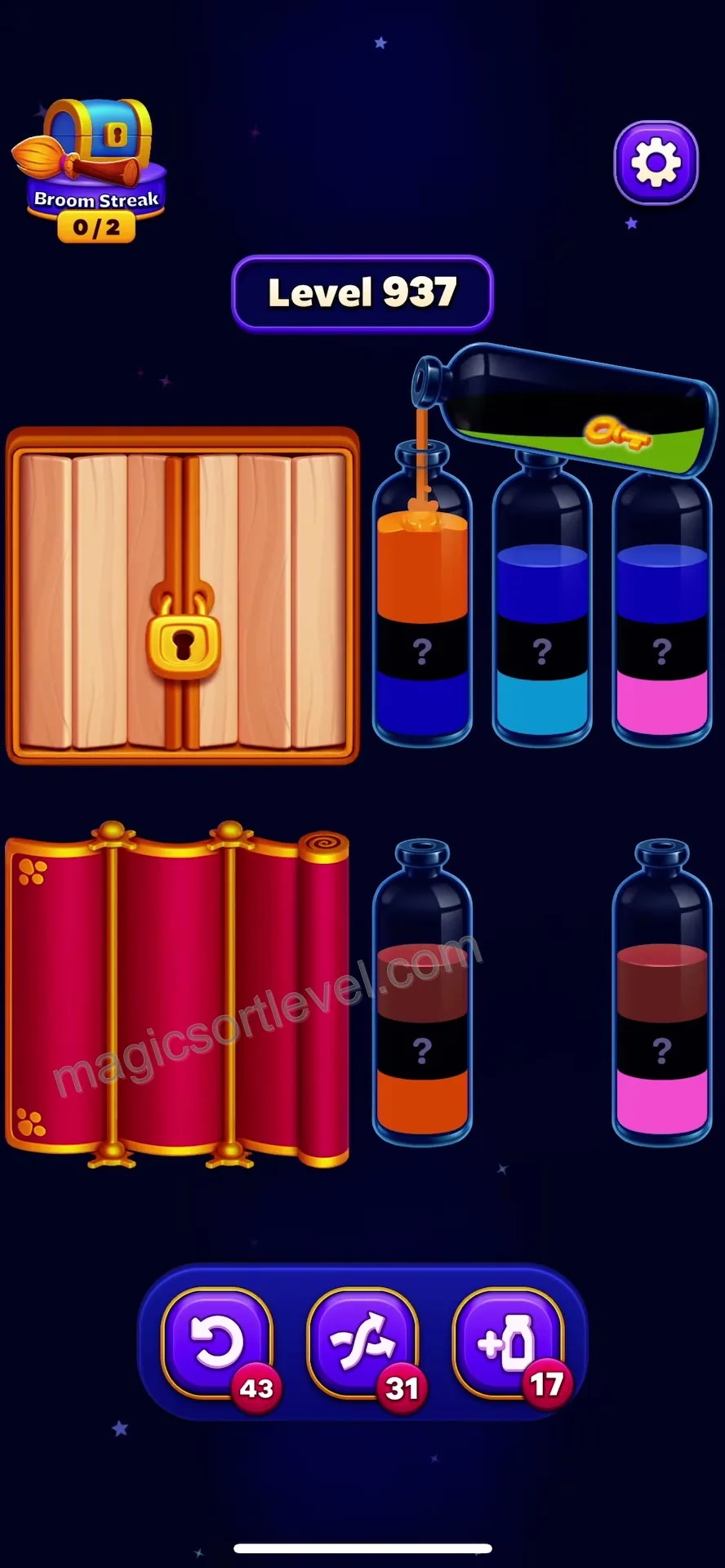 Clear initial blocked tubes