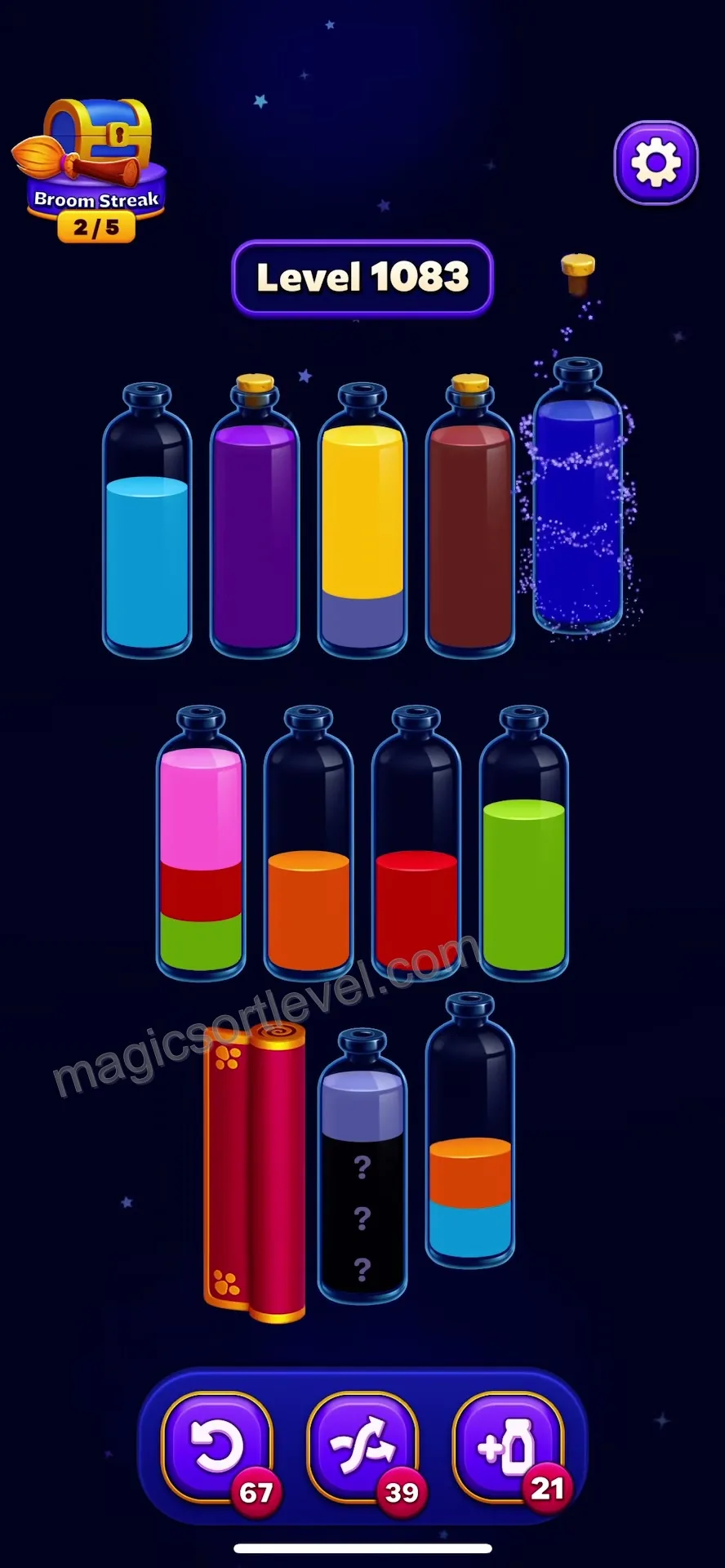 Managing Mixed Question Tubes