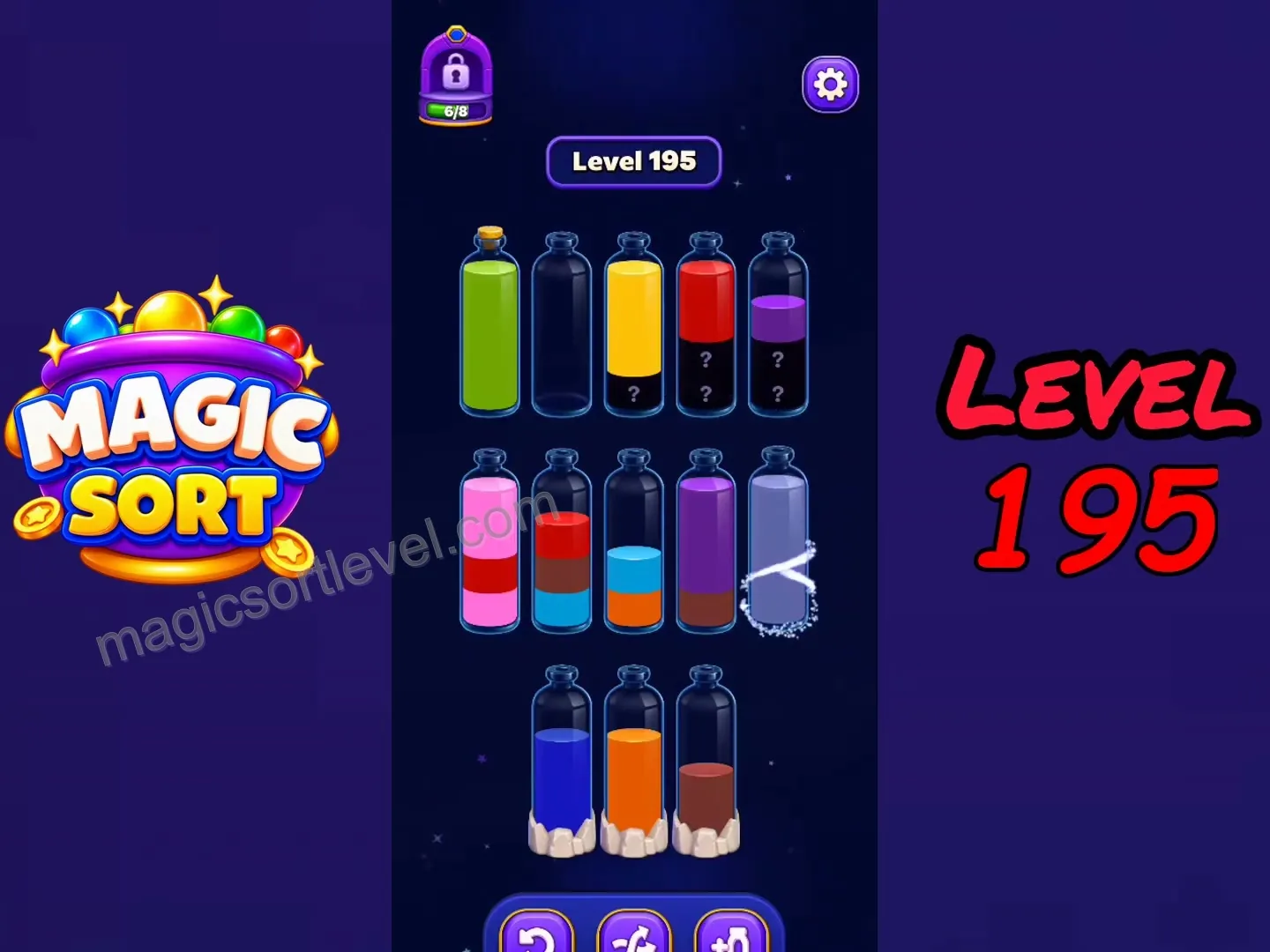 Manage mixed colors and question marks