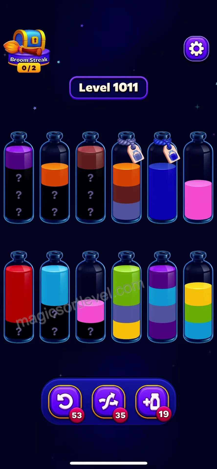 Manage Interlocking Colors and Restricted Spaces