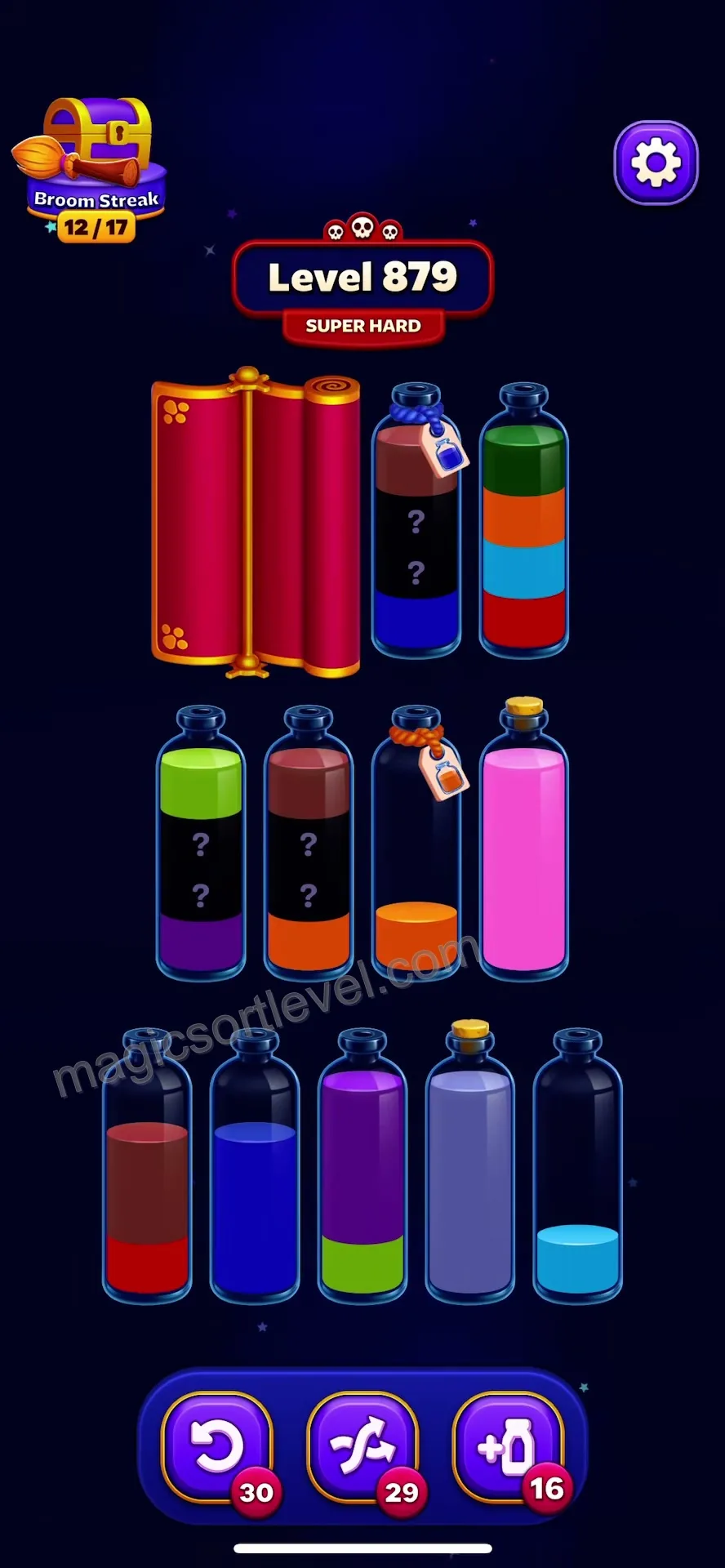 Handle Question-Mark Locked Tubes