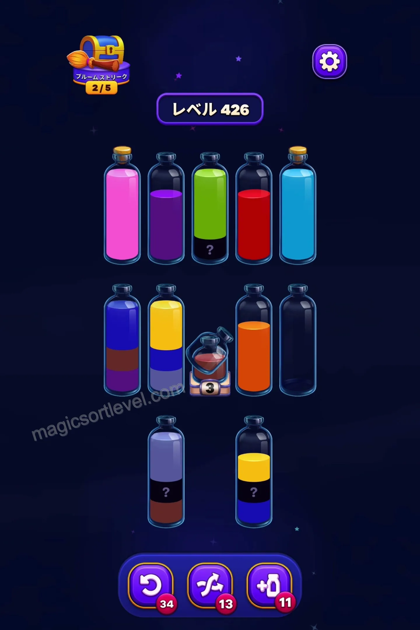 Manage Mixed Color Layers