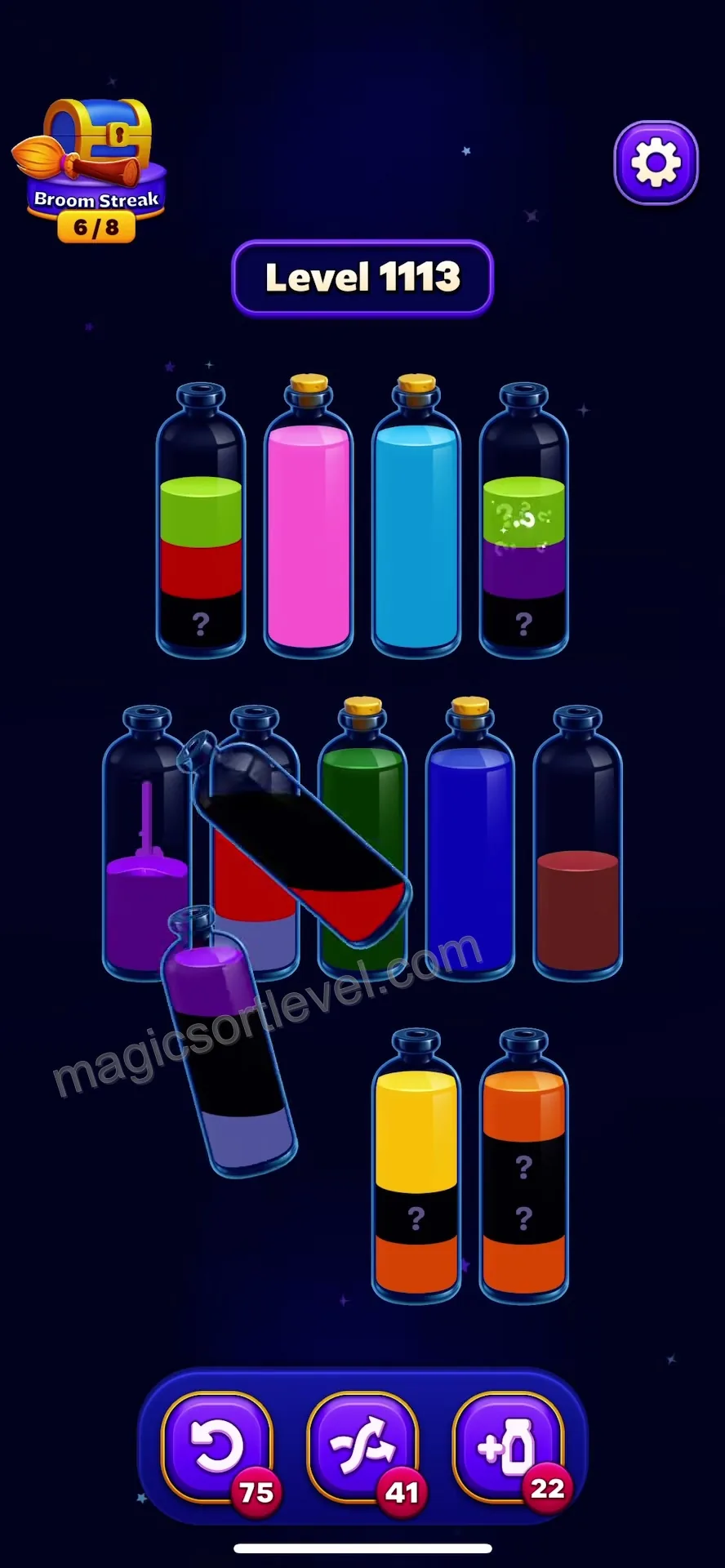 Manage Hidden Question-Mark Tubes