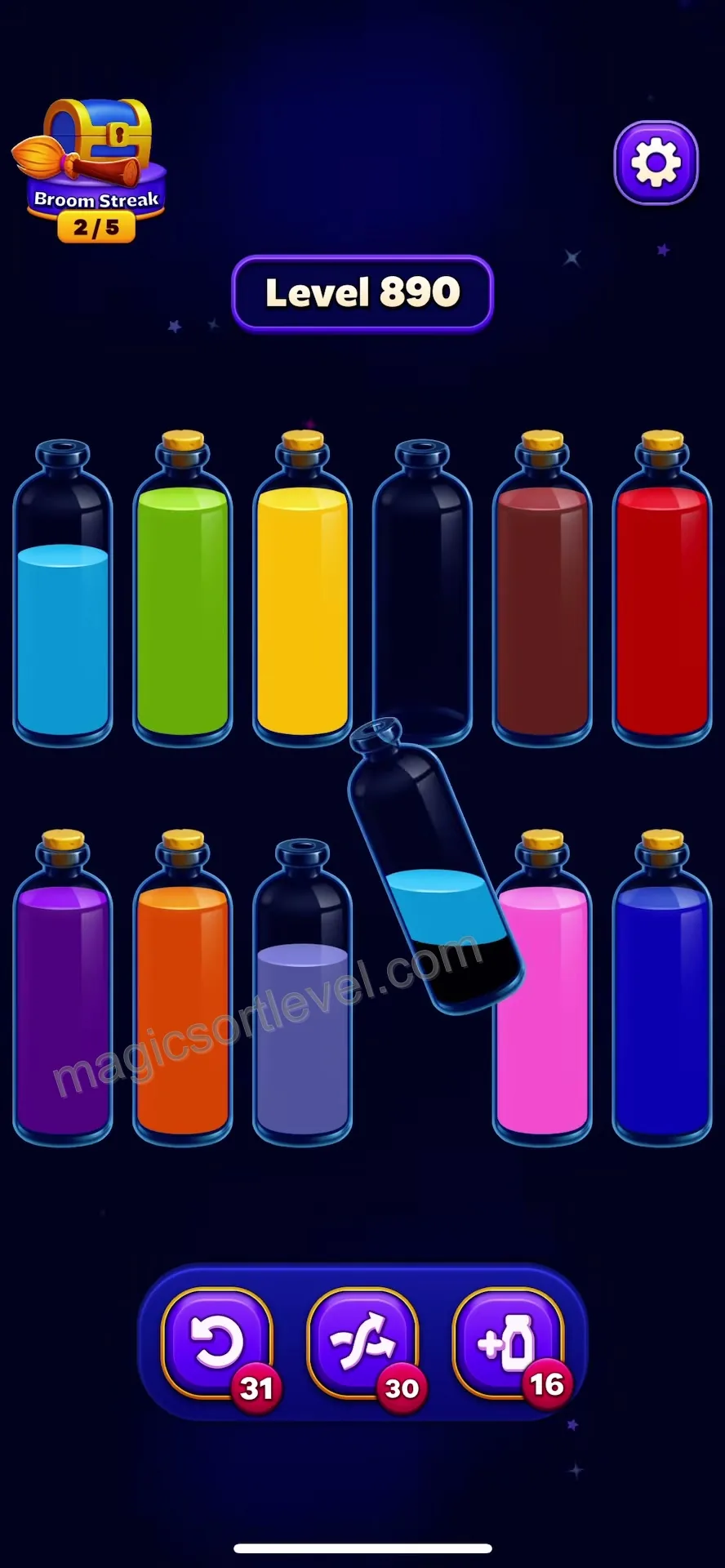 Final Color Consolidation and Tube Clearance