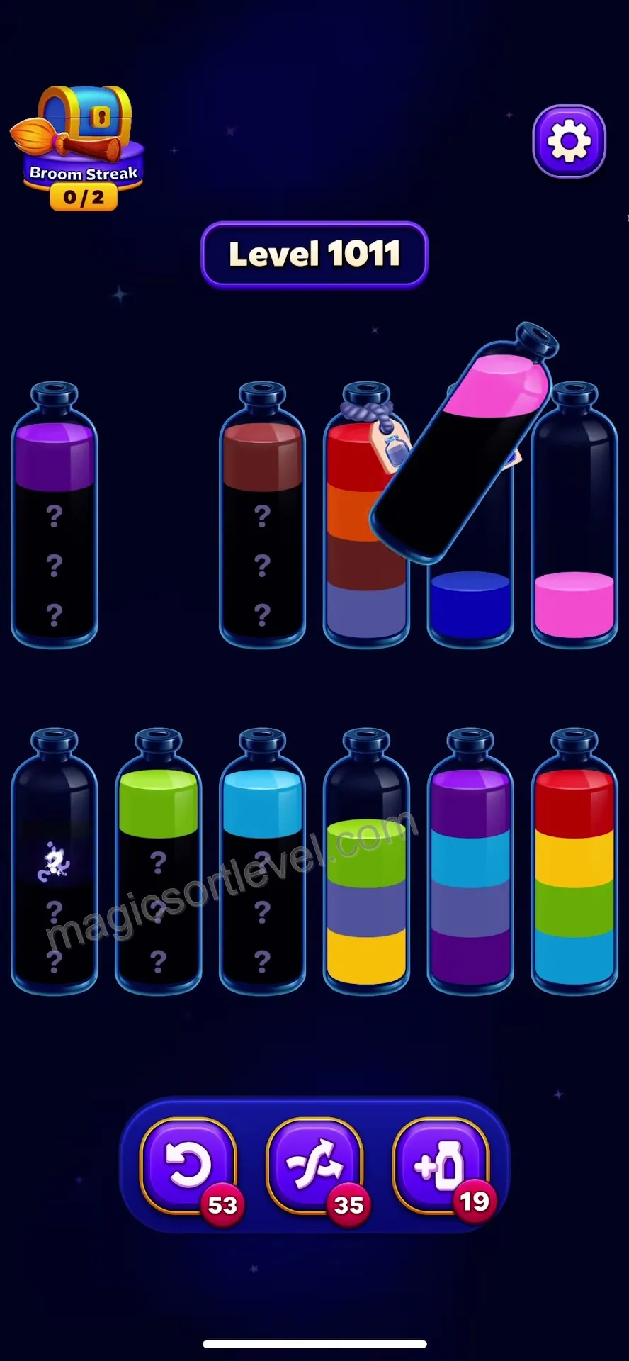 Use Empty Tubes and Reveal Mystery Layers