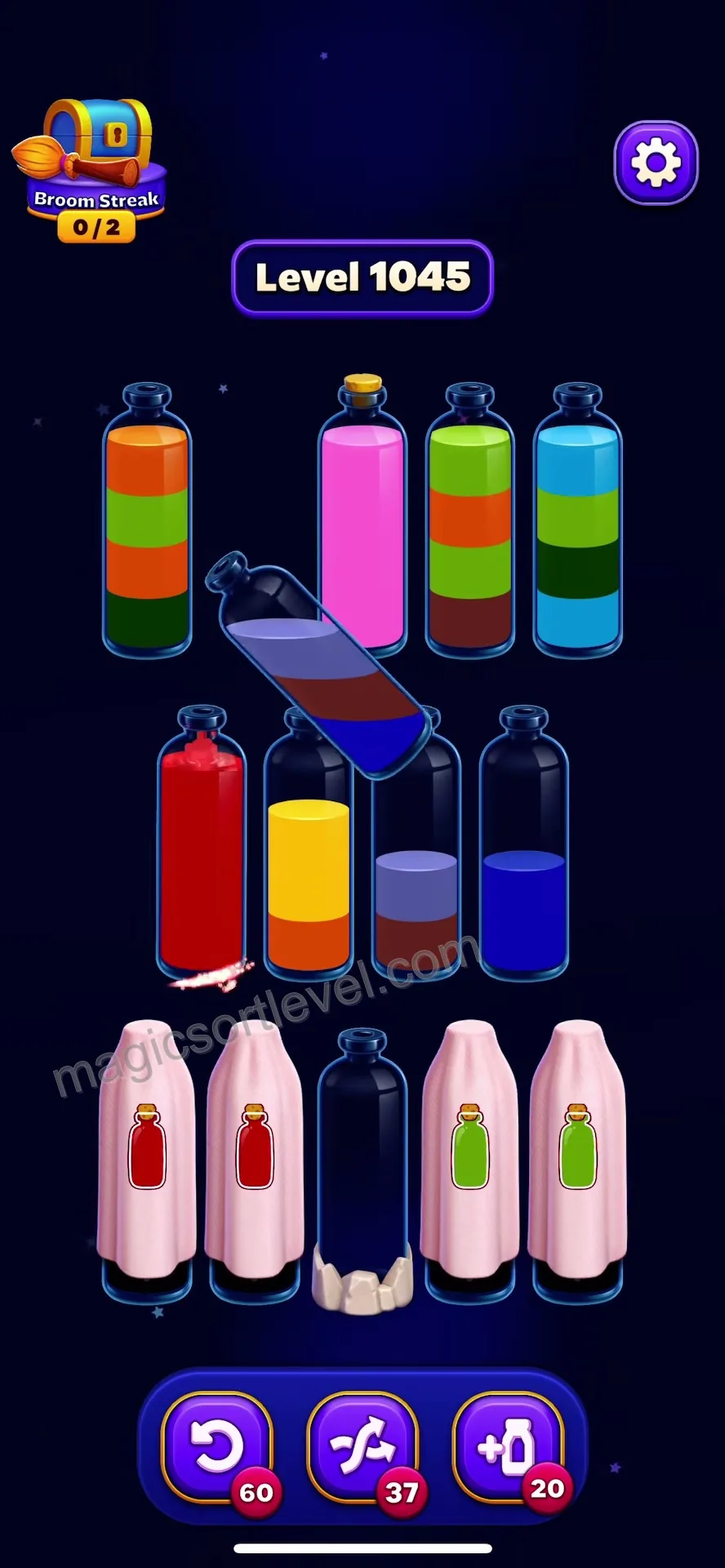 Opening Color Sorting Priority