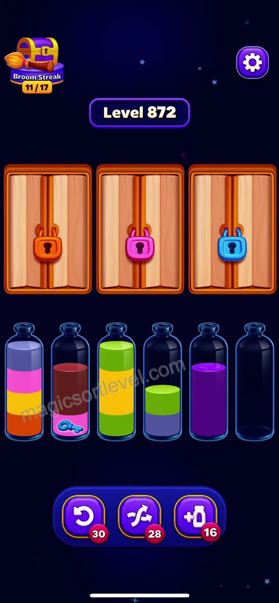 Use Empty Tubes for Sorting