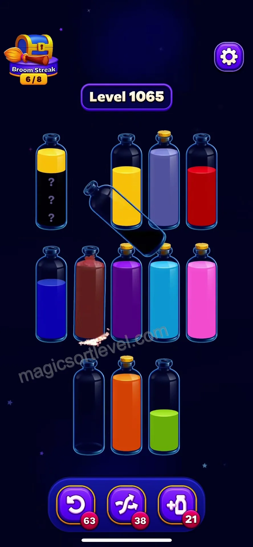 Consolidating final colors
