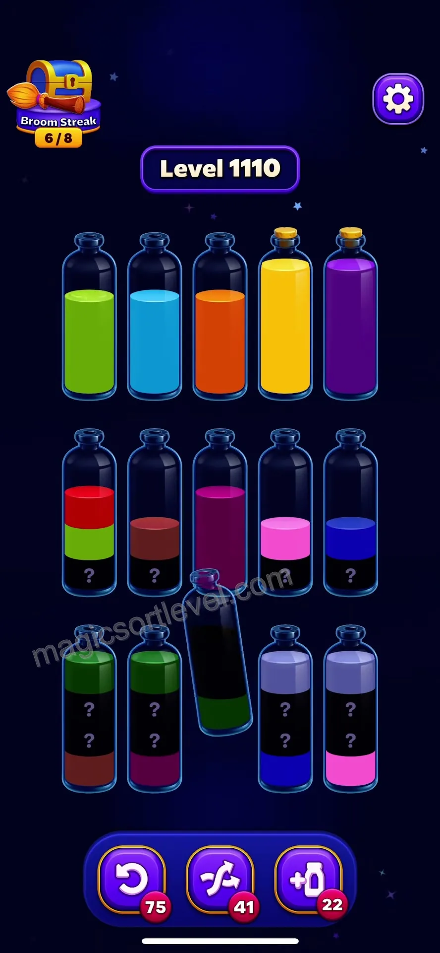 Manage Hidden Question Mark Tubes