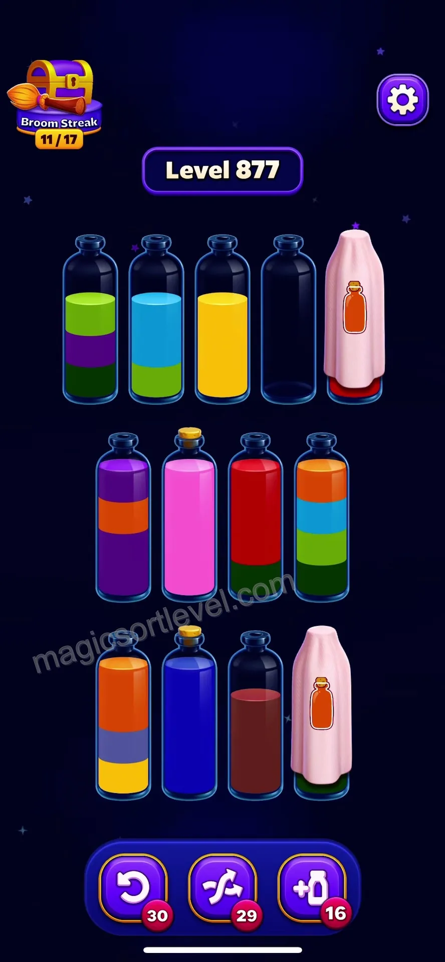 Manage Mixed Color Stacks