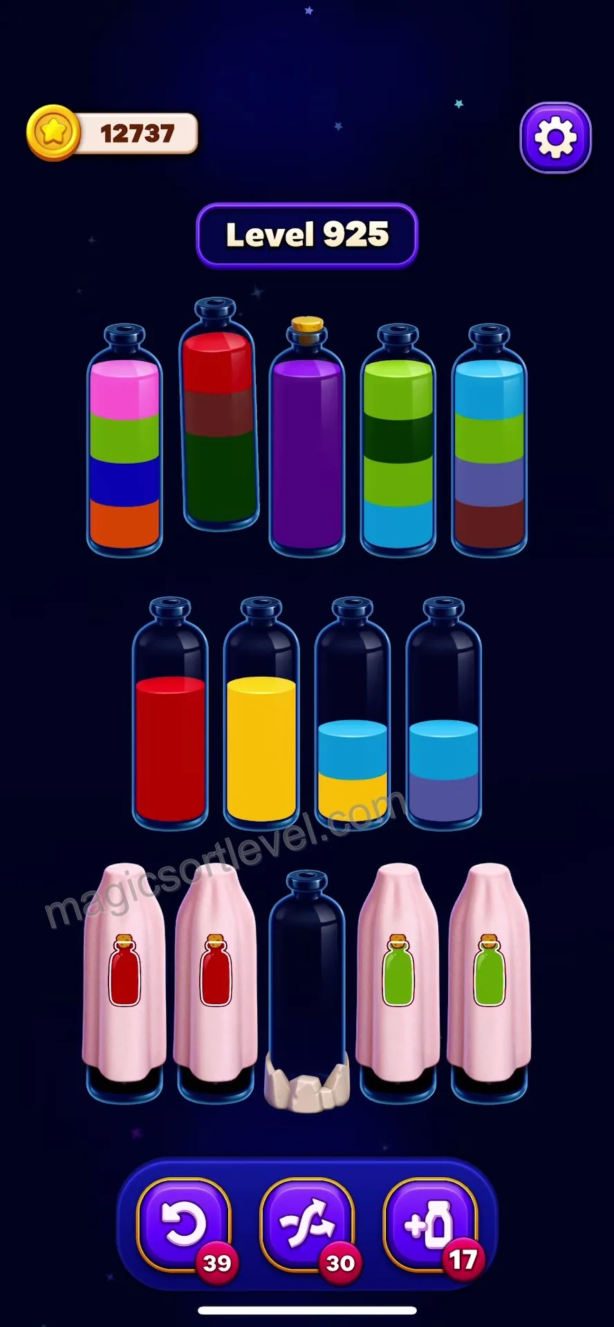 Clear Top Layers to Free Tubes