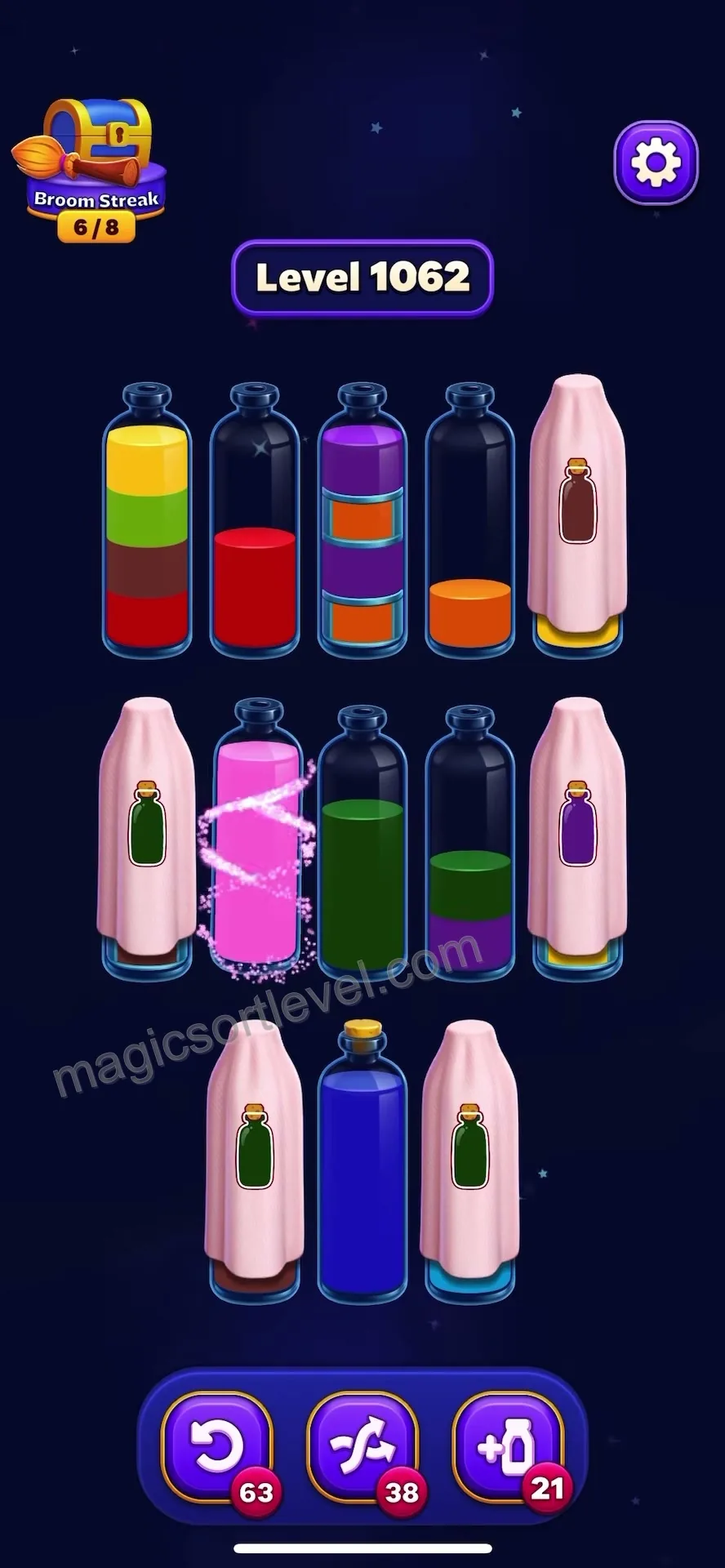 Manage Sealed Bottles Carefully